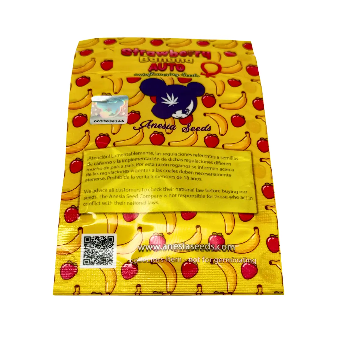 Anesia Seeds Strawberry Banana Auto Verpackung hinten
