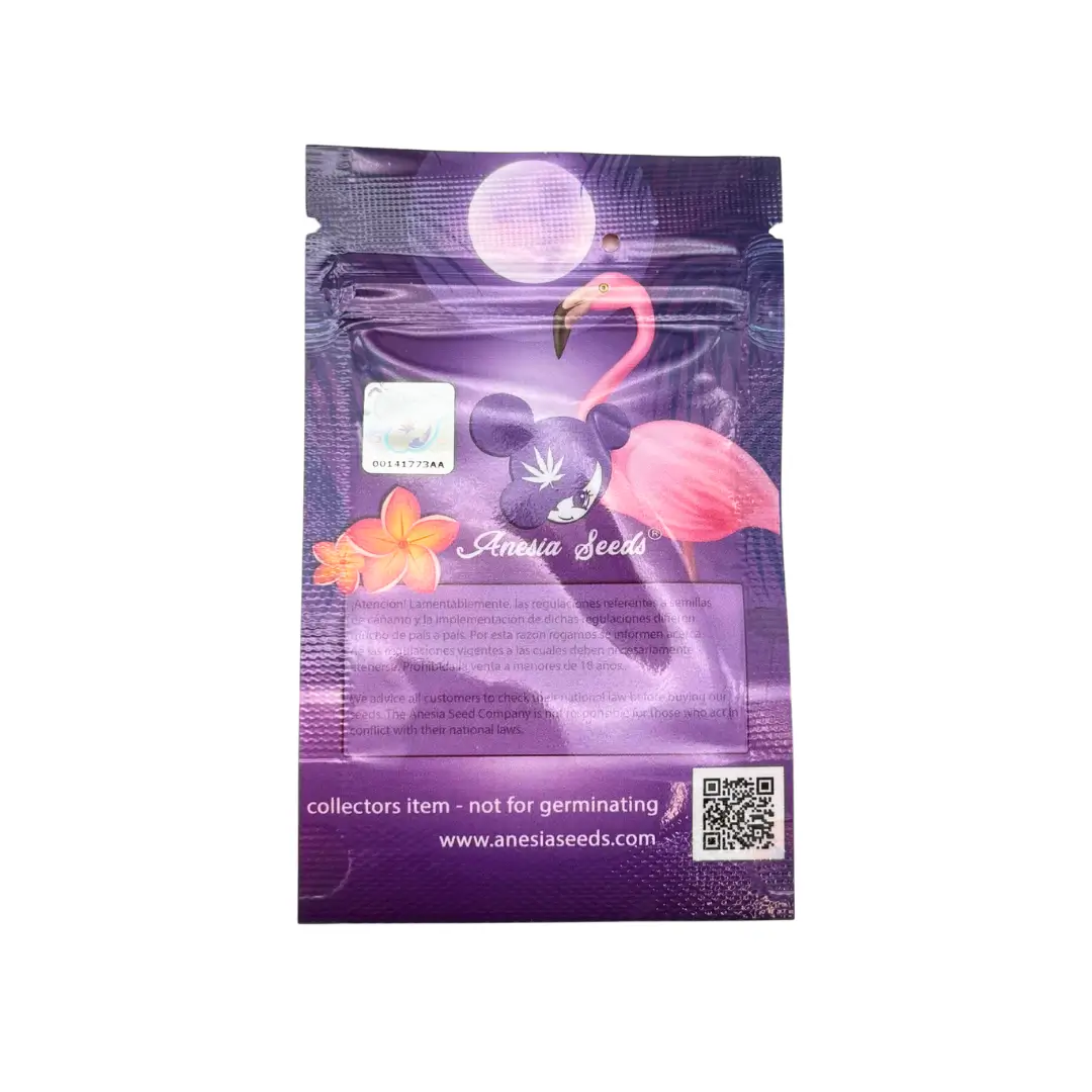 Anesia Seeds Tahiti Vibez Auto Verpackung Rückseite