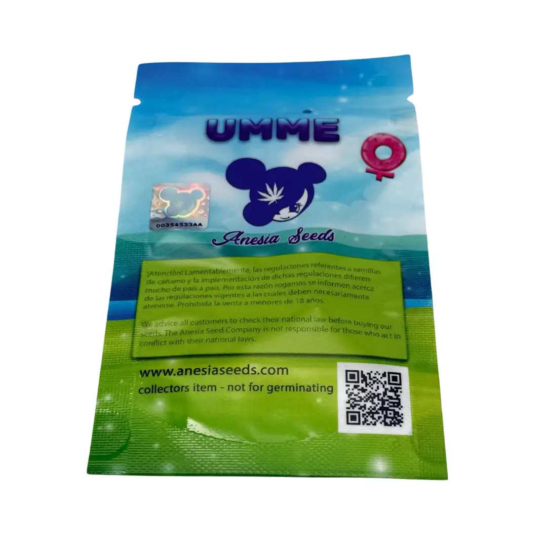 Anesia Seeds UMME Verpackung hinten