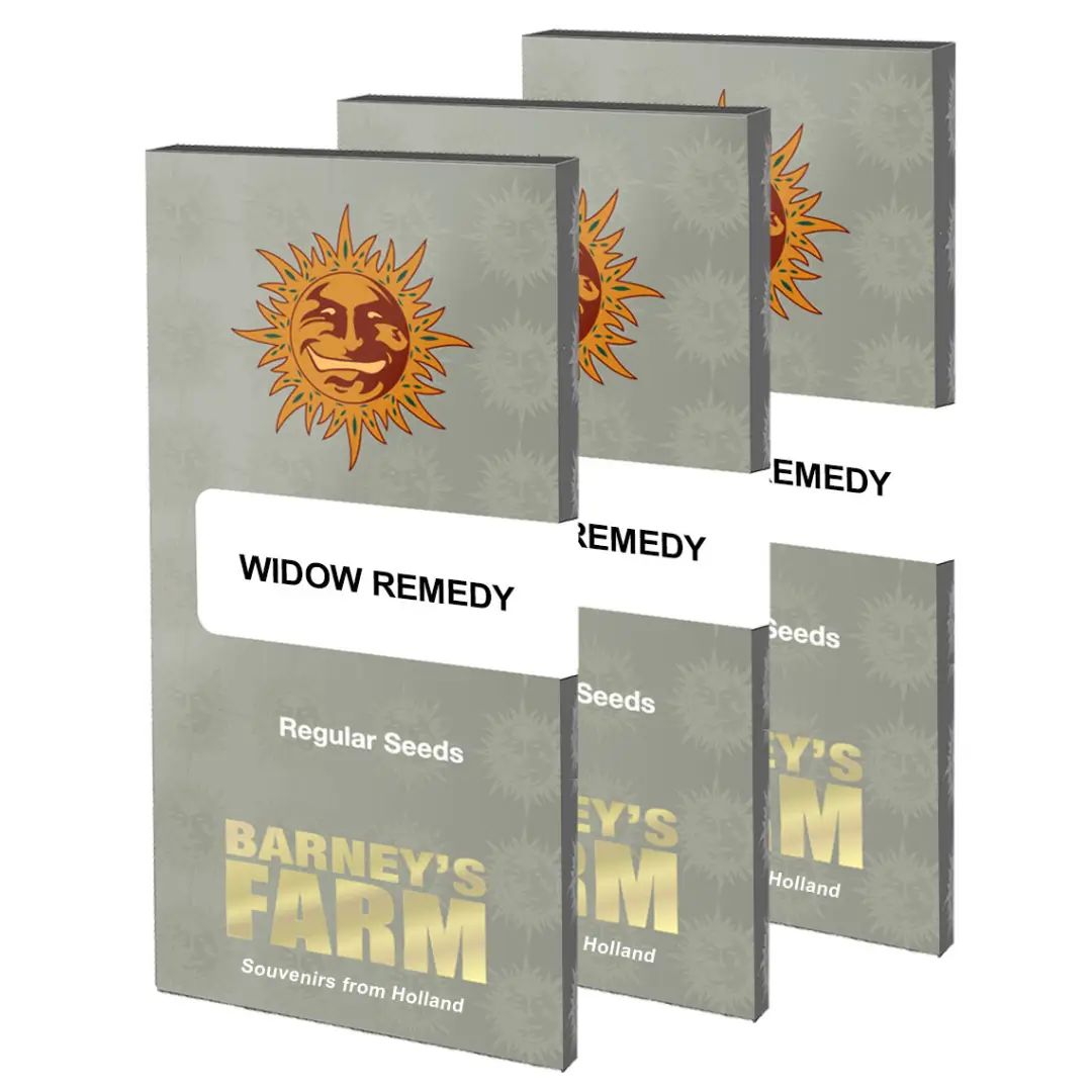 Barneys Farm Widow Remedy Regular Verpackung