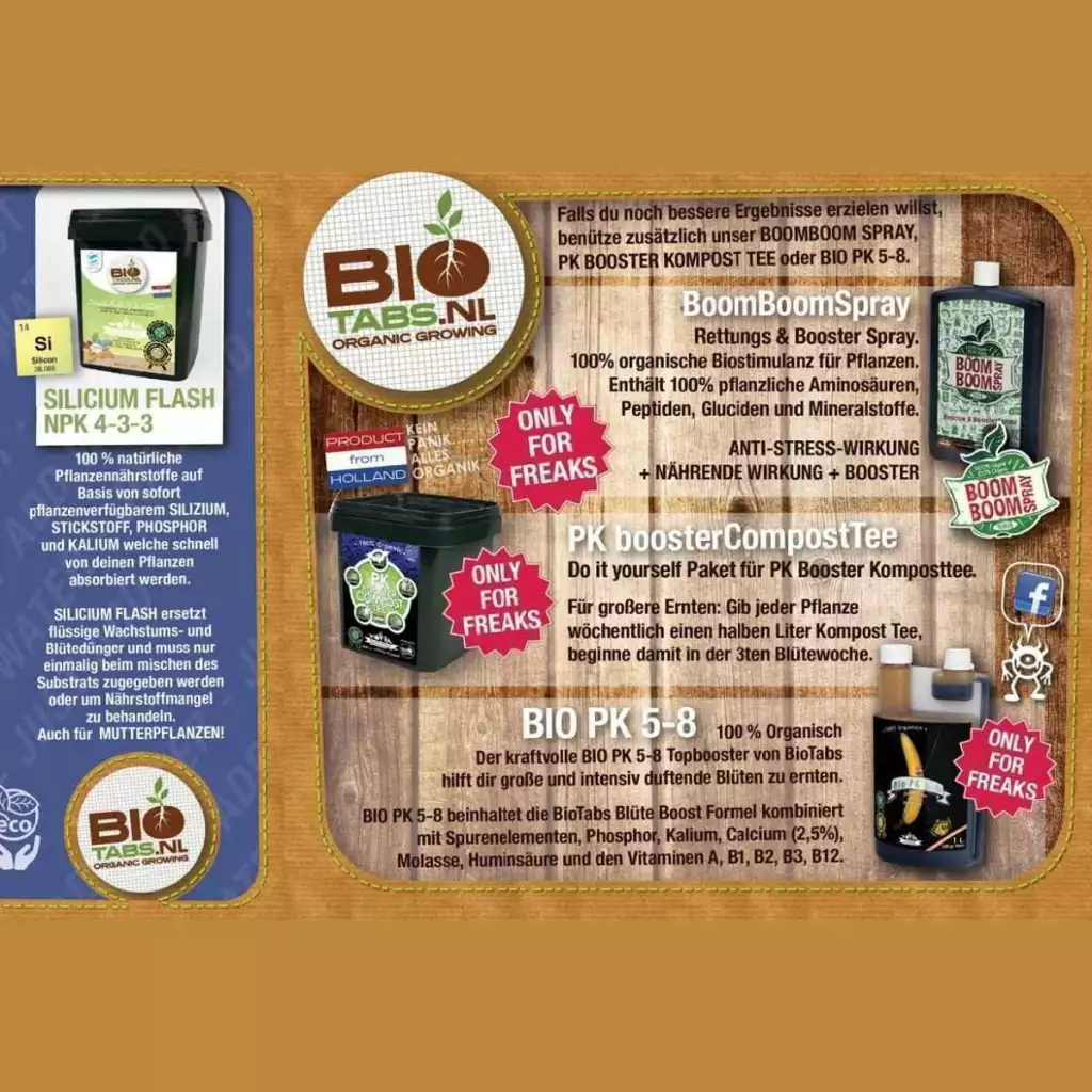 BioTabs PK Booster Compost Tea 650g 5