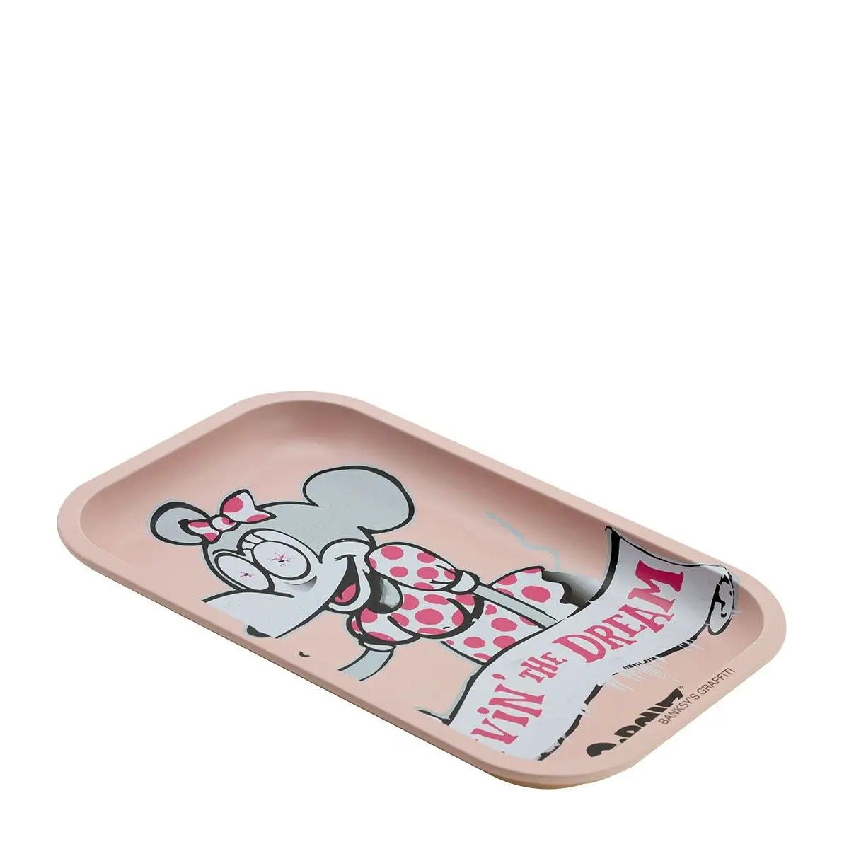 G Rollz Banksys Graffiti Livin the Dream Medium Tray 17.5 x 27.5 cm 2