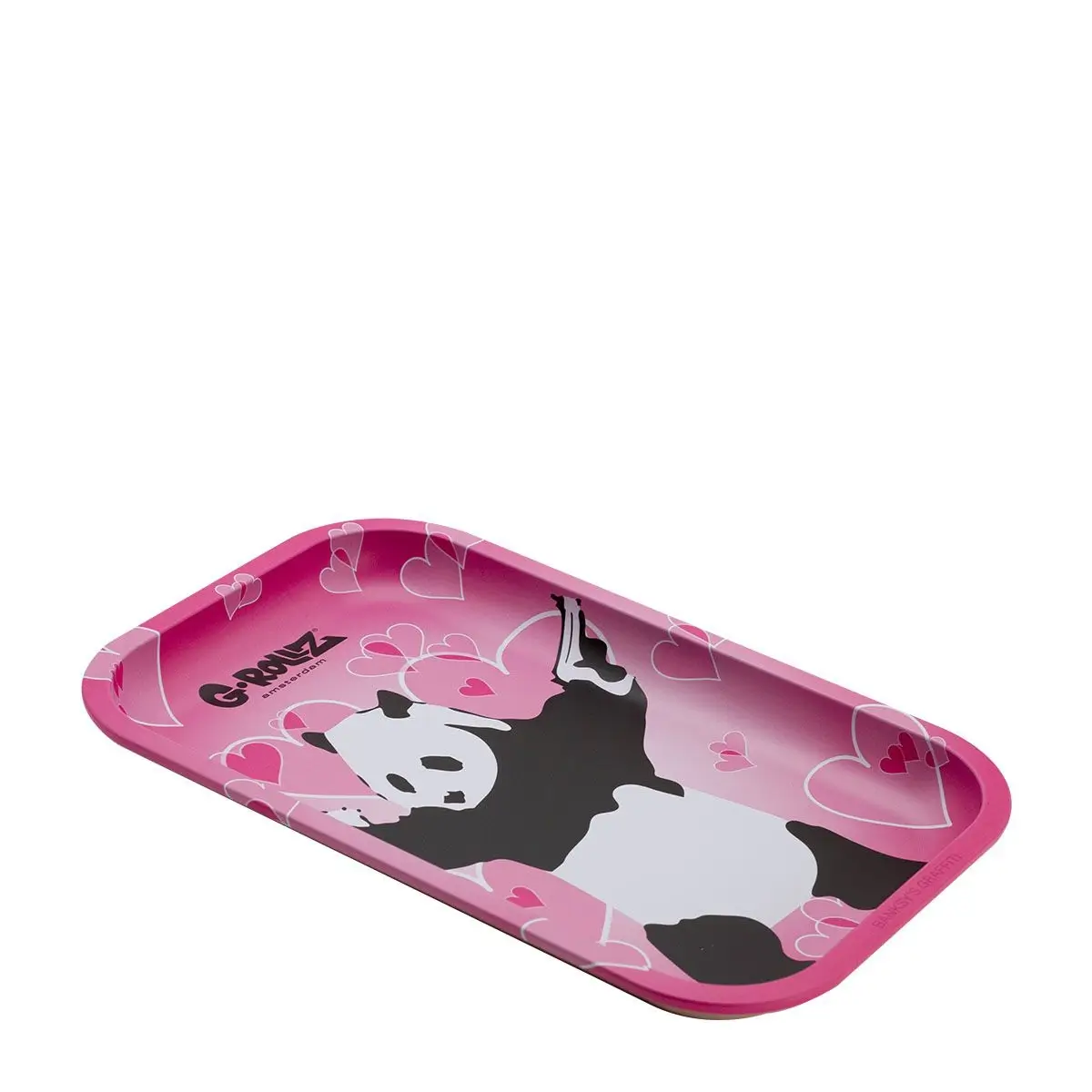 G Rollz Banksys Graffiti Panda Gunnin Medium Tray 17.5 x 27.5 cm 2