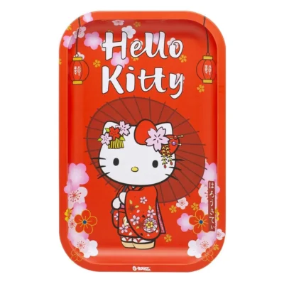 G-Rollz Hello Kitty(TM) Red Kimono Medium Küchentablett 17.5 x 27.5 cm