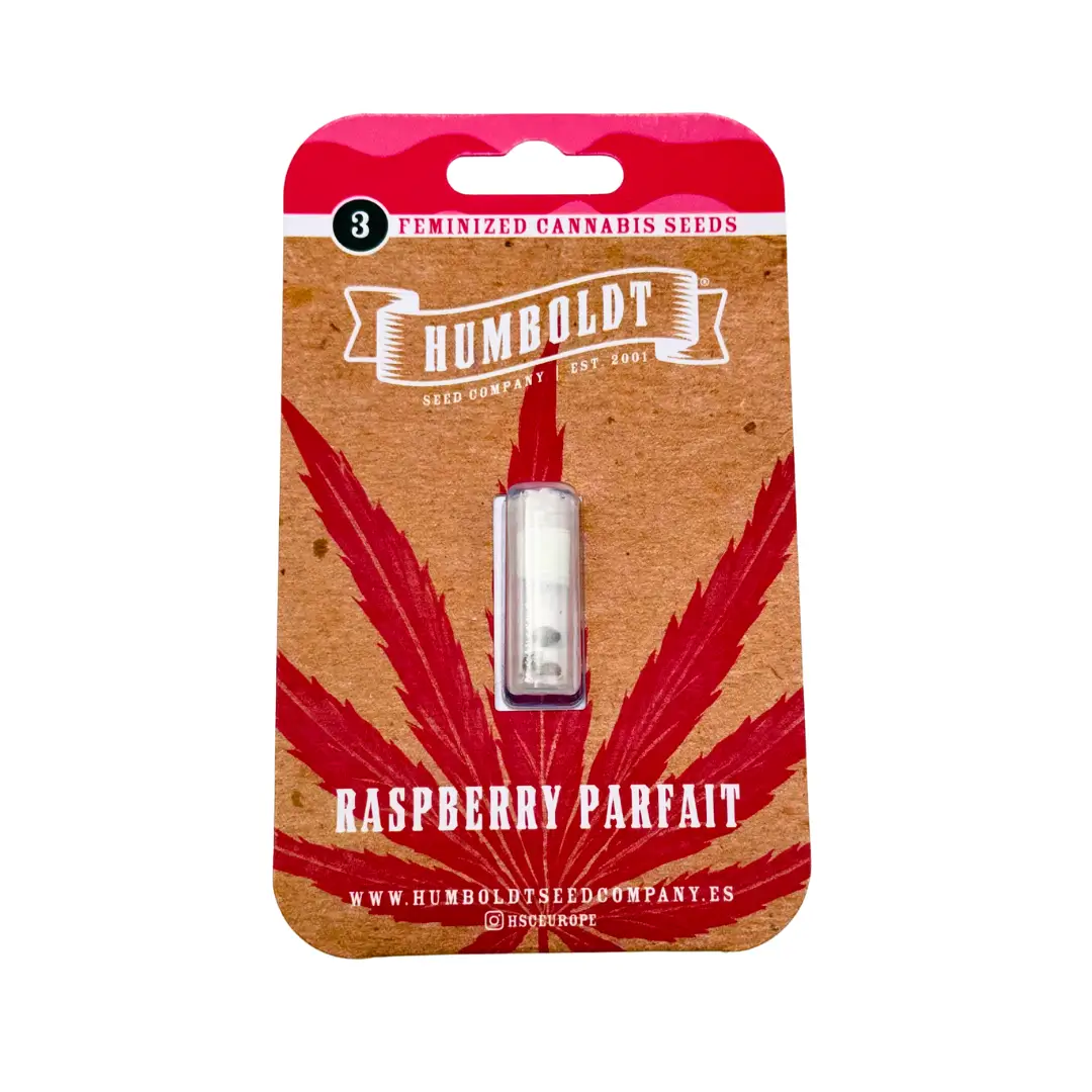 Humboldt Seed Co Raspberry Parfait Verpackung vorne