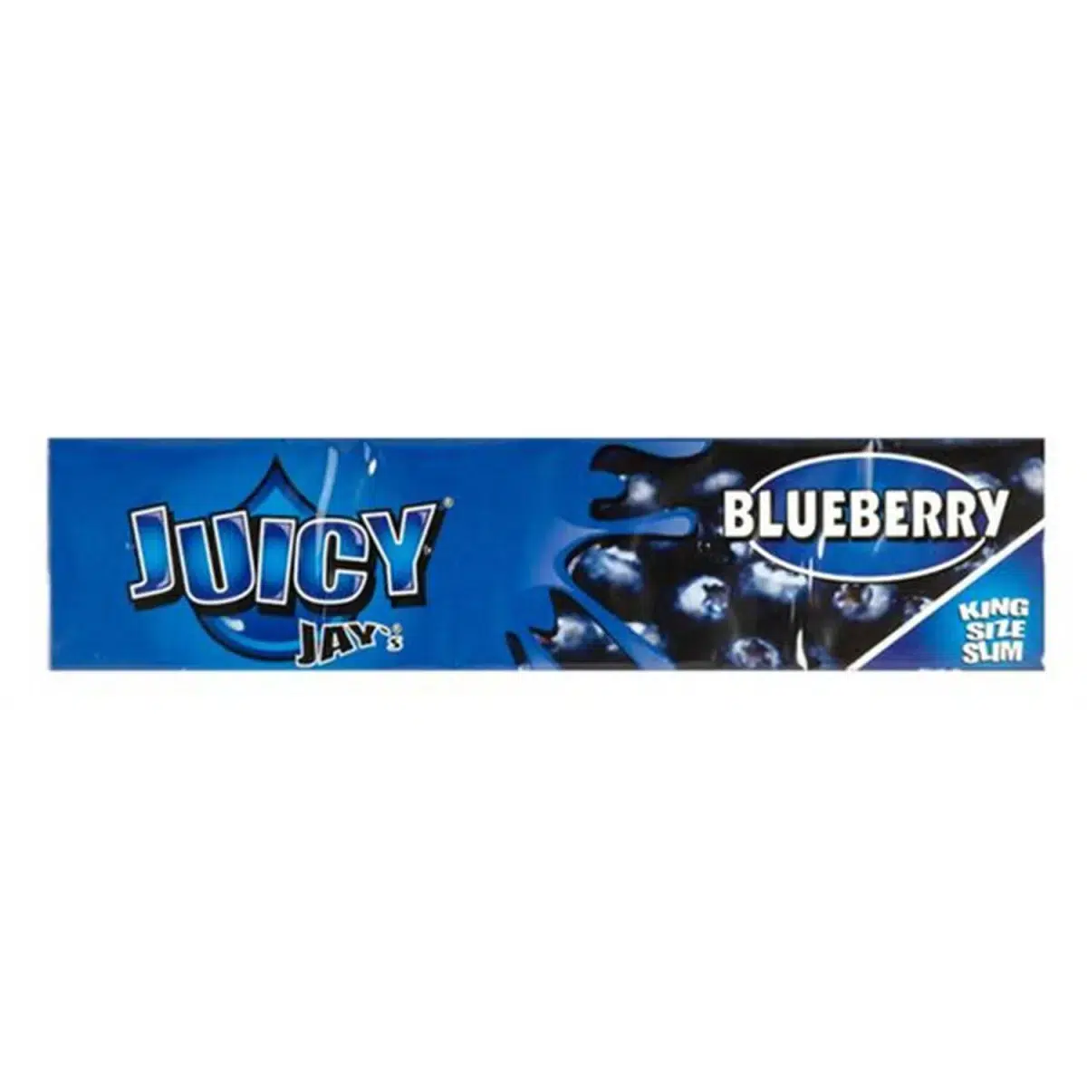 Juicy Jay´s Blueberry King Size Slim Papers 32 Blatt mit Aroma 2