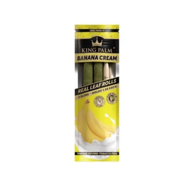 King Palm 2 Slim Rolls Banana Cream (1,5g)