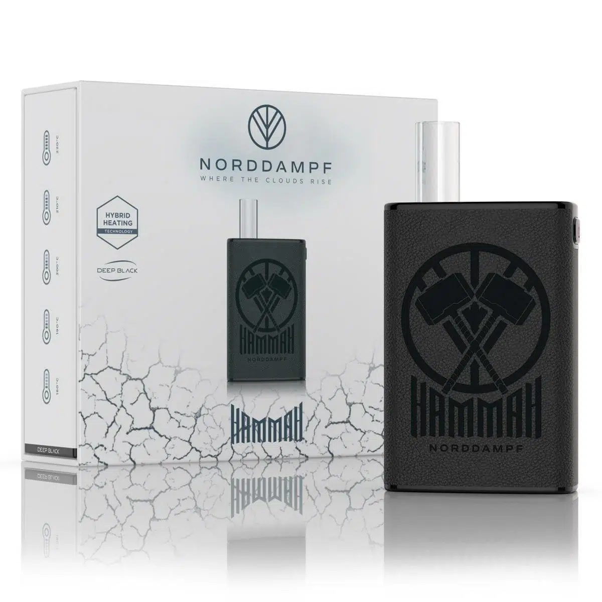 Norddampf HAMMAH Vaporizer dark black 2