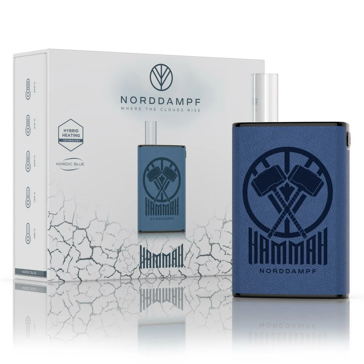 Norddampf HAMMAH Vaporizer nordic blue 2