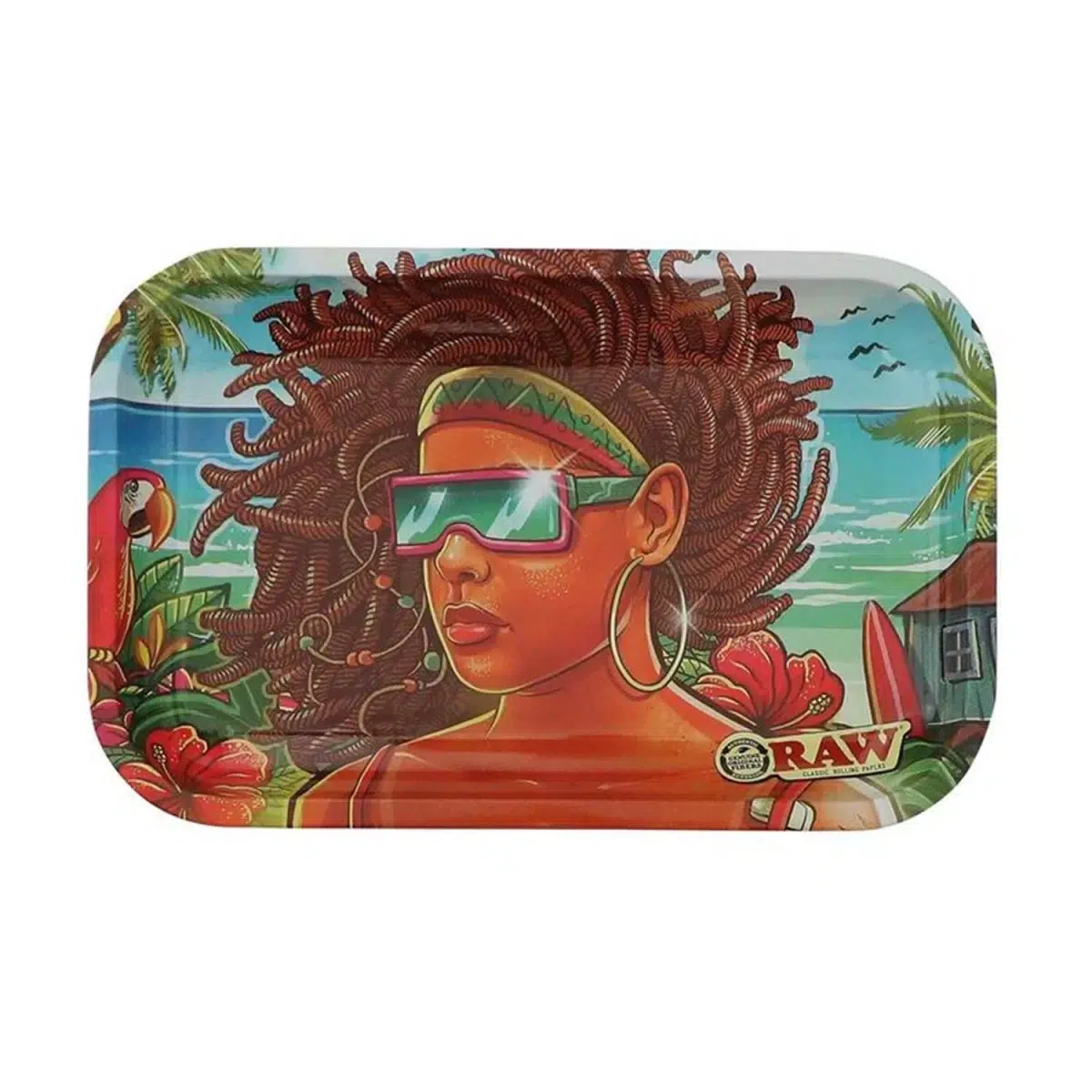 RAW Brazil Rolling Tray Small