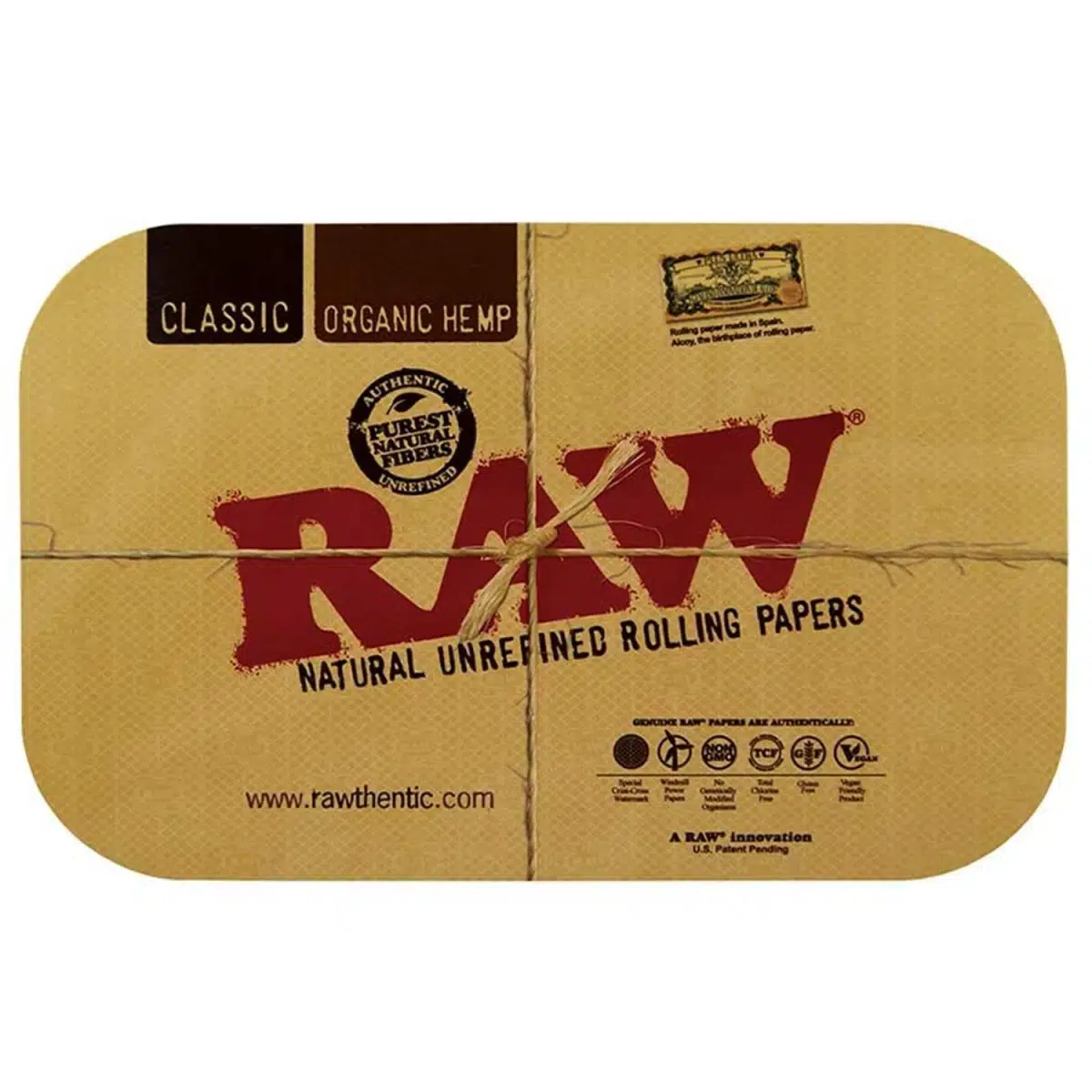 RAW Classic Beige Rolling Tray Cover Small