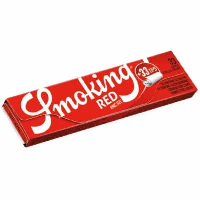 Smoking Red Papers King Size + Tips 33 Blatt