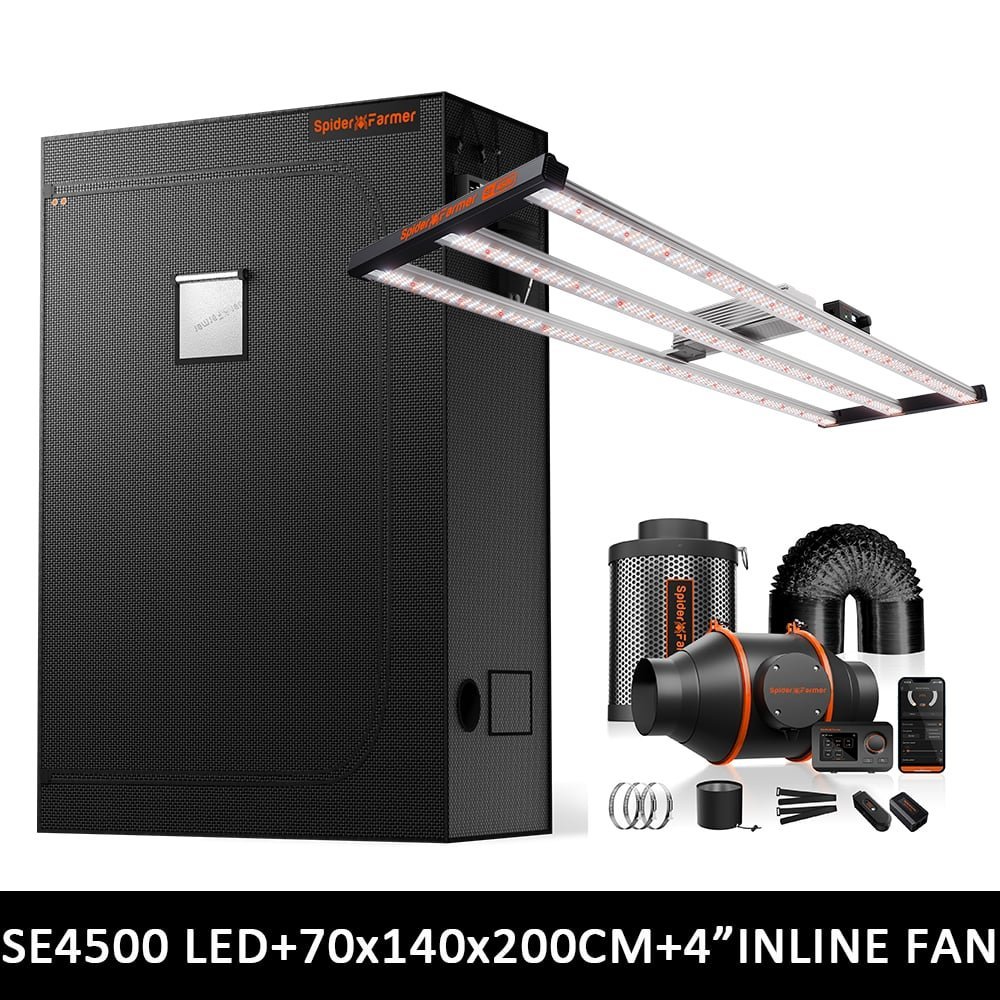 Spider Farmer 70x140x200cm Growzelt Set SE4500