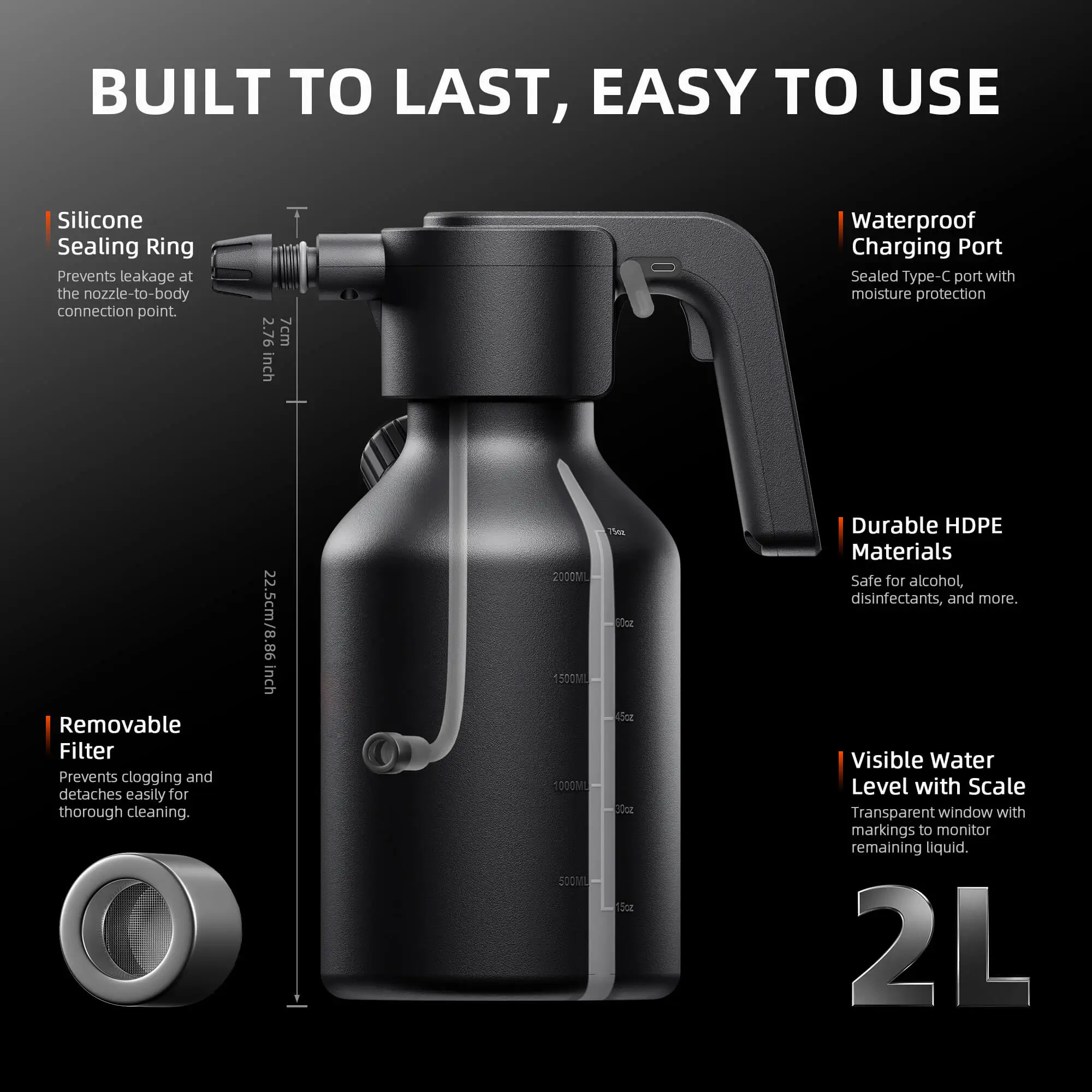 Spider Farmer Electric Sprayer 4