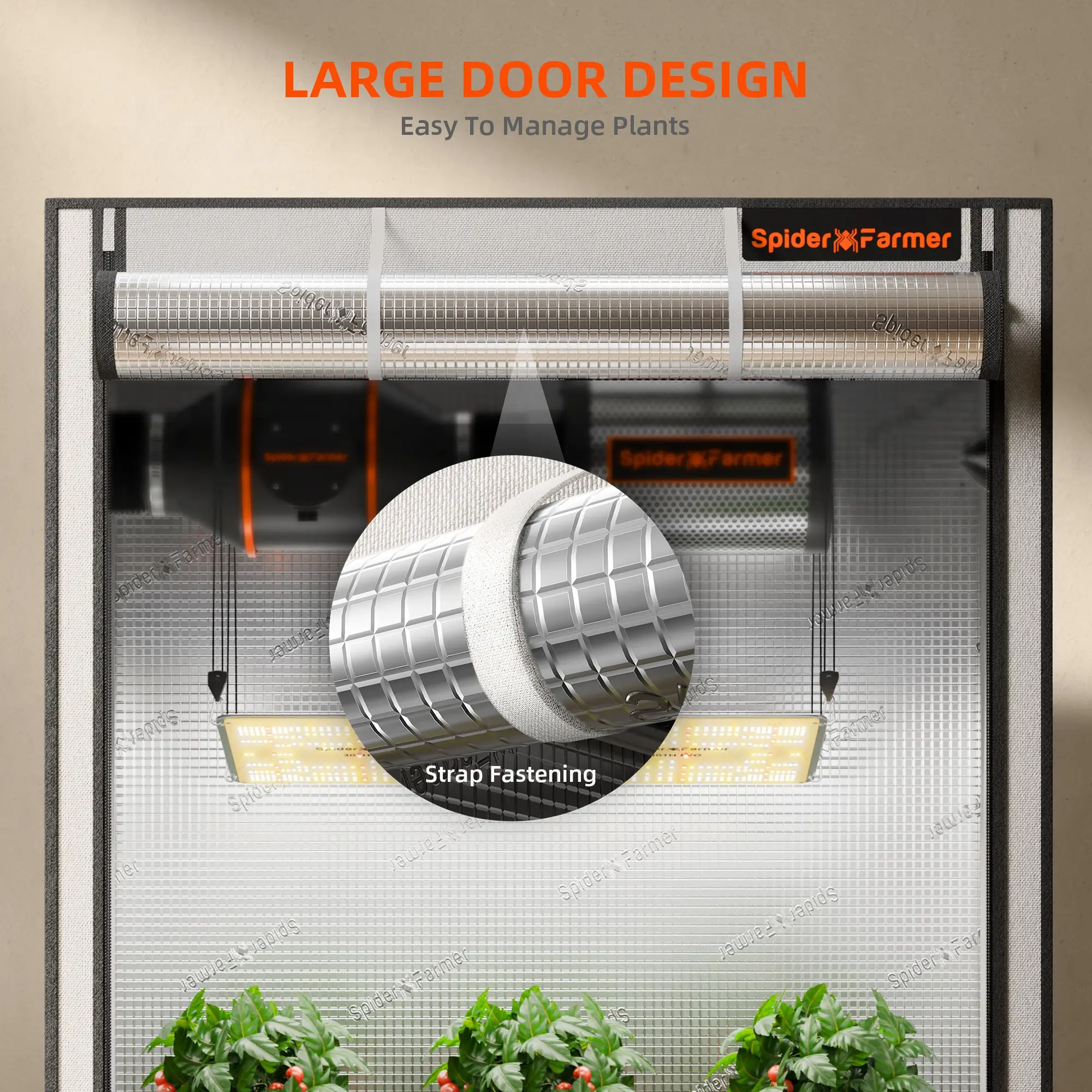 Spider Farmer Pro Grow Box 90x90x180 cm 5