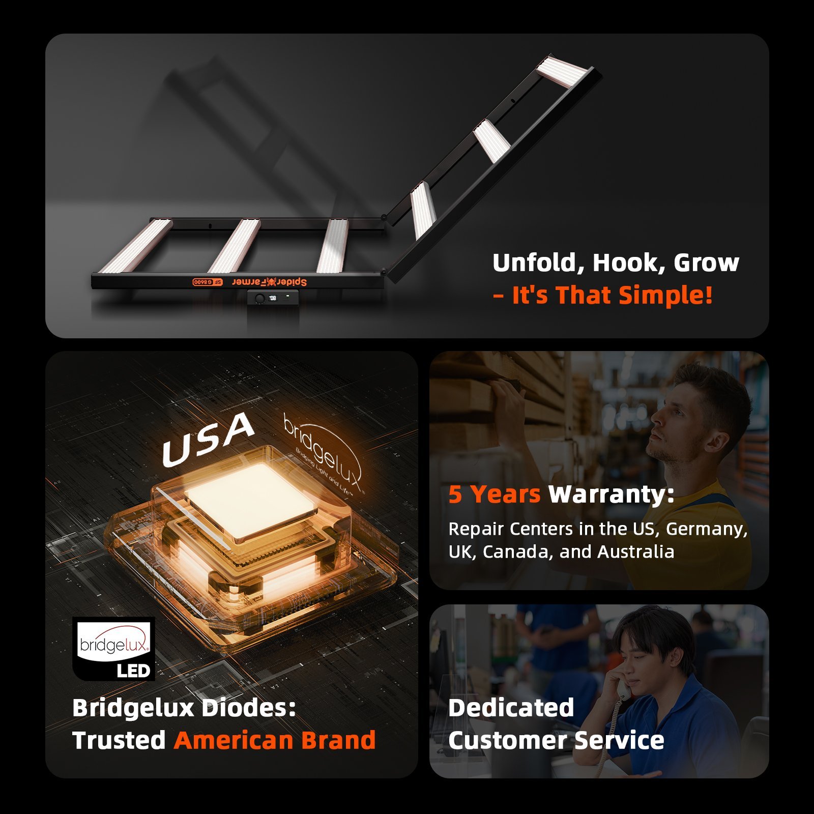 Spider Farmer SF G1000W 6