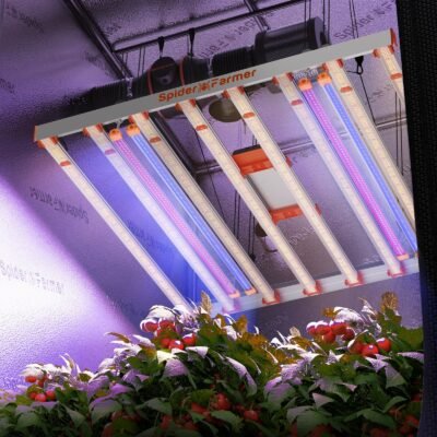 Spider Farmer UV60 & IR30 LED-Pflanzenlichtleisten-Set (90 cm) – UV-Infrarot-Ergänzung für Pflanzen