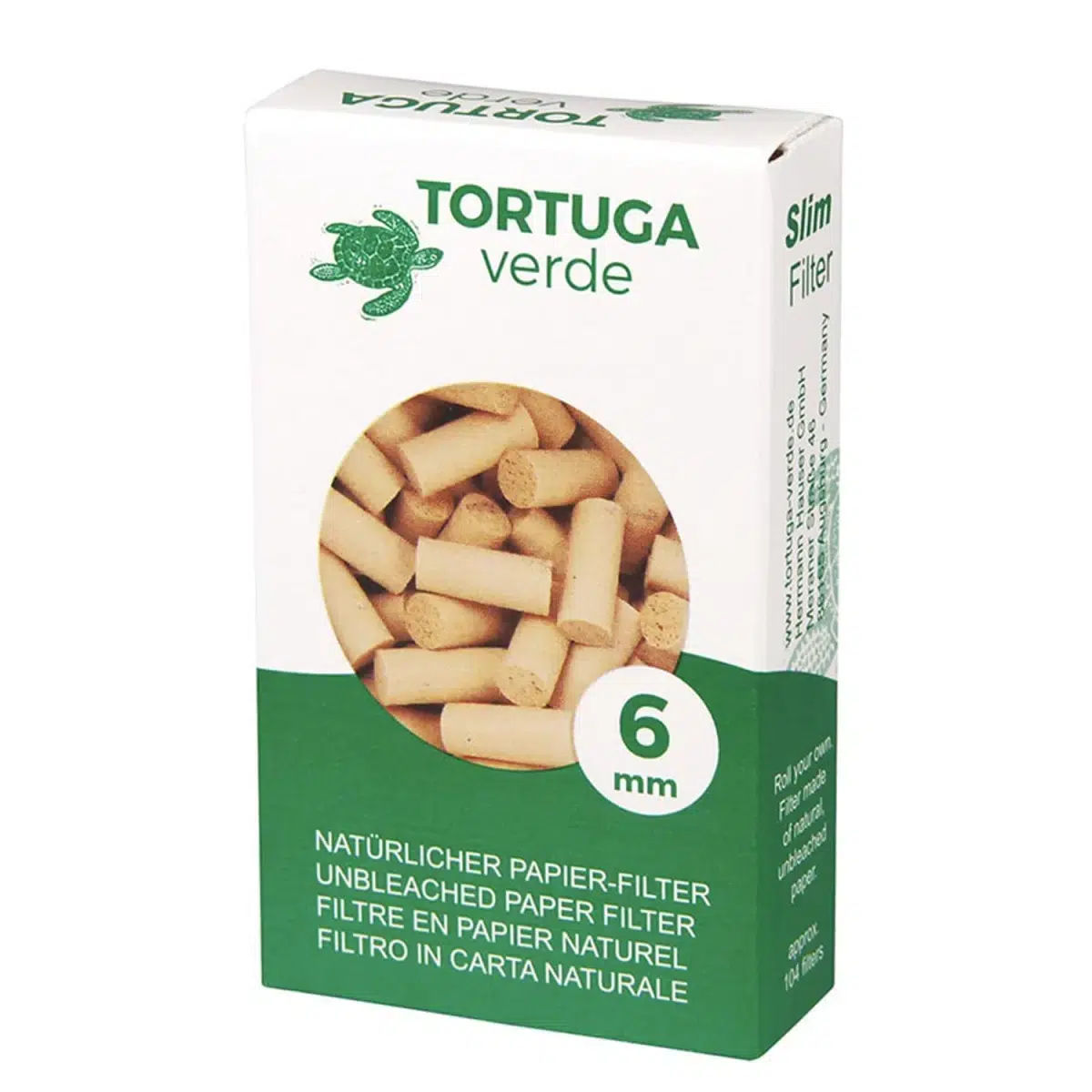 Tortuga verde Drehfilter Slim 6 mm ca. 104 Filter 2