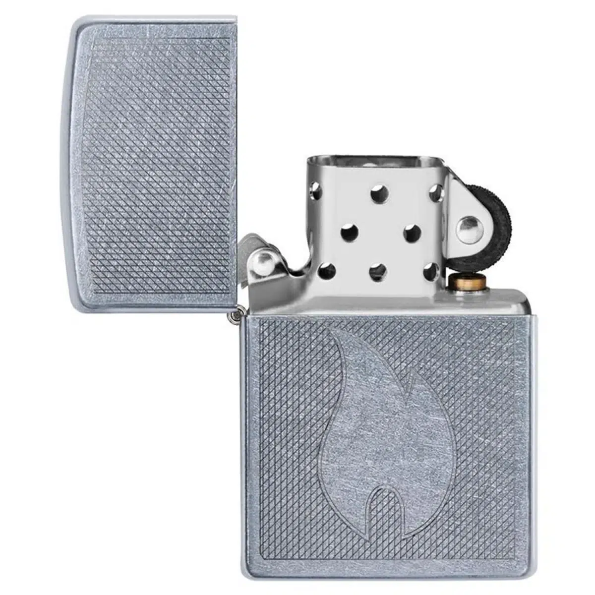 Zippo Benzinfeuerzeug 207 Zippo Flame Design 4