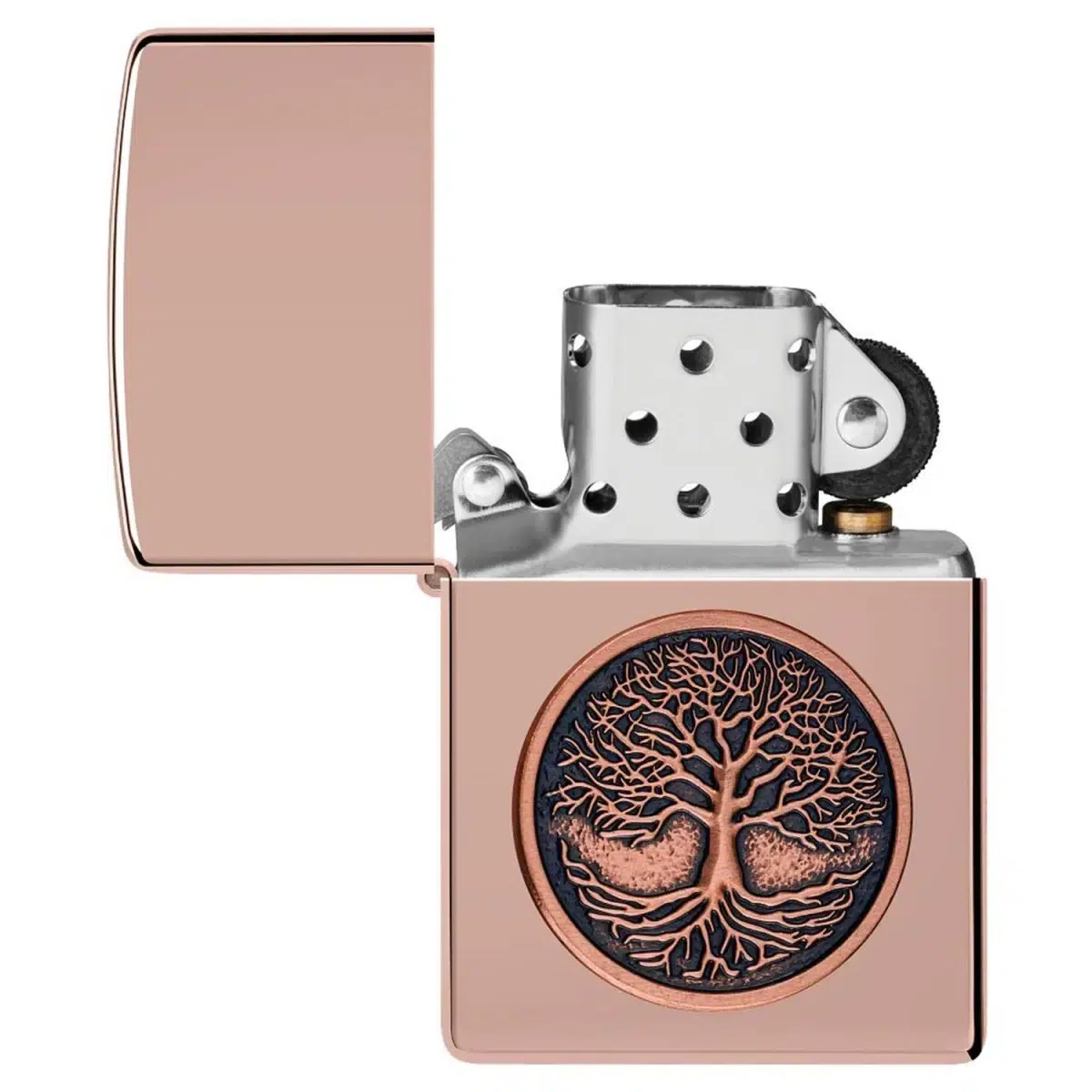 Zippo Benzinfeuerzeug 49190 Tree Of Life Emblem 4