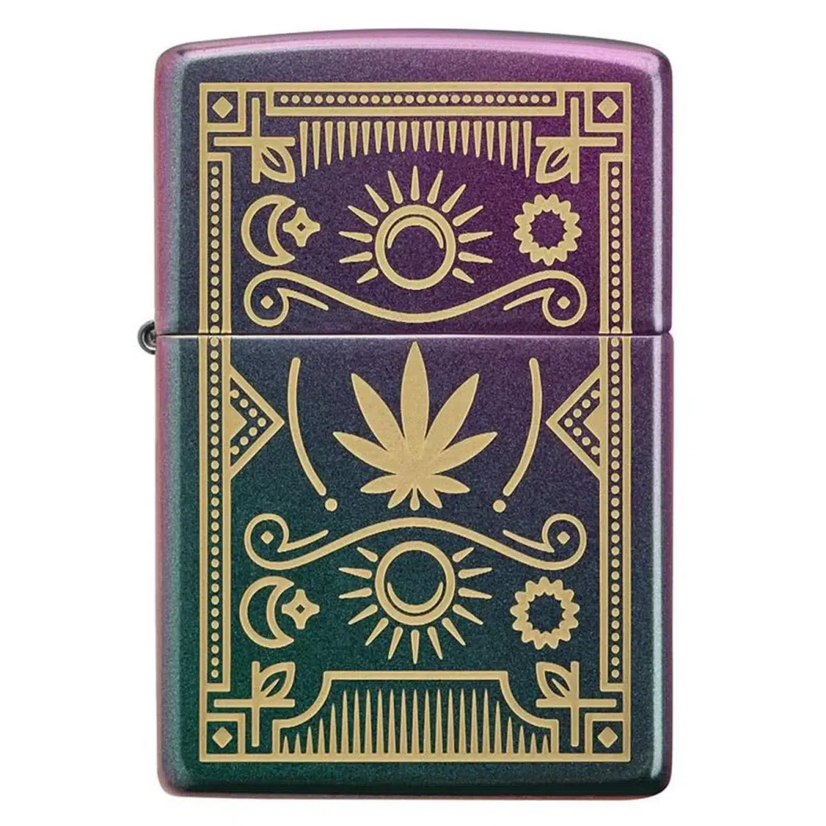 Zippo Benzinfeuerzeug Cannabis Design 2 2