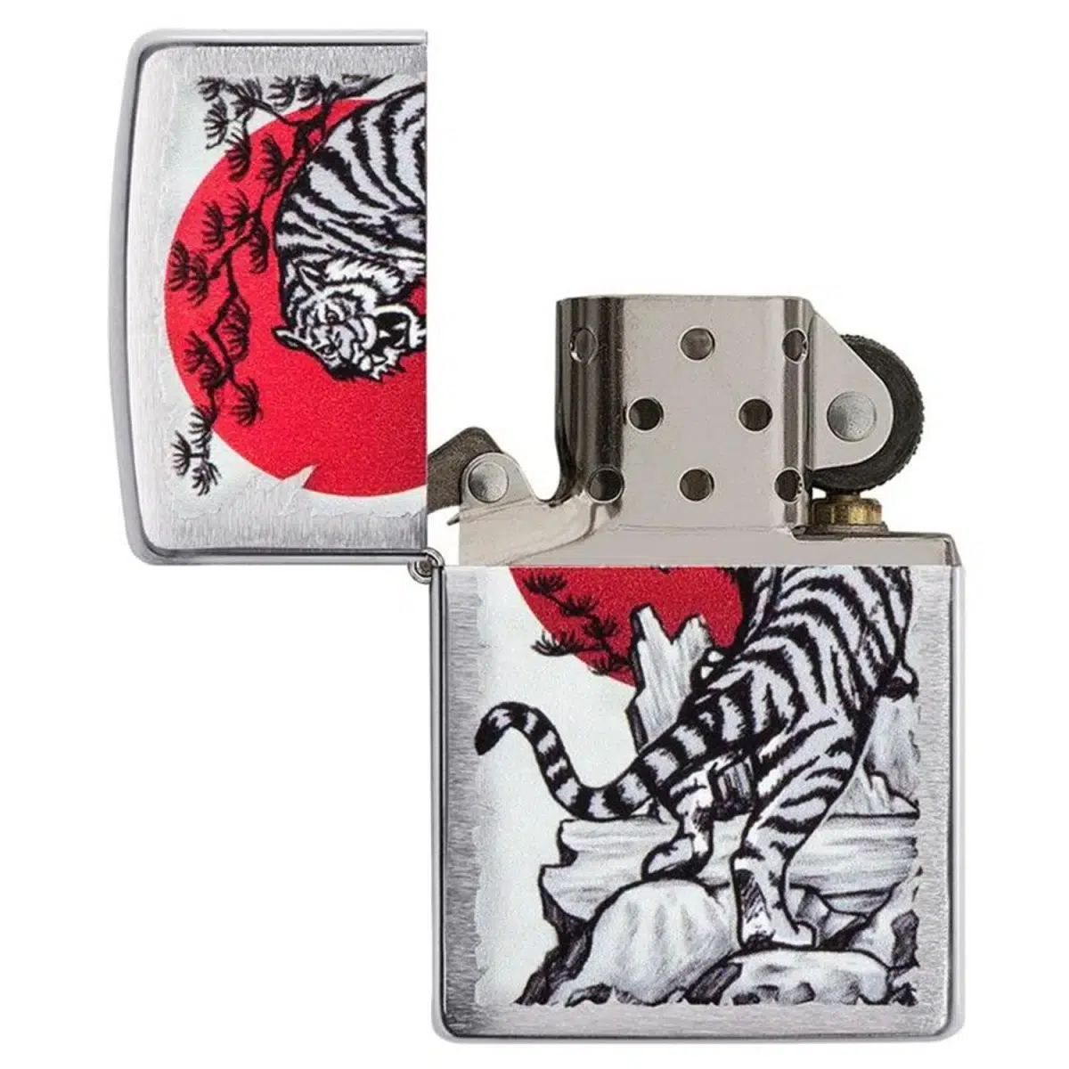 Zippo Benzinfeuerzeug Japan Tiger 4