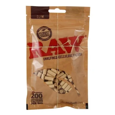 RAW Cellulose Filter Slim – 200 Stück
