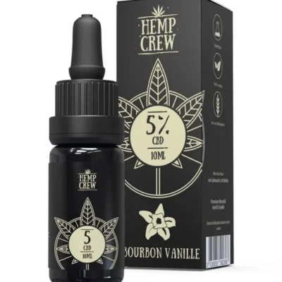 CBD Öl Bourbon Vanille (5%) HempCrew