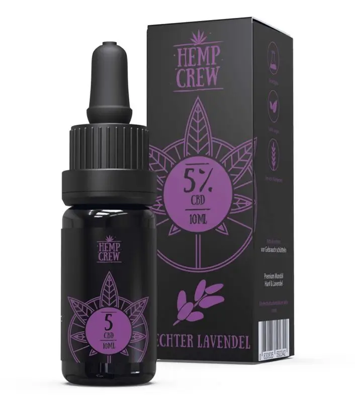 CBD Öl Echter Lavendel (5 ) HempCrew