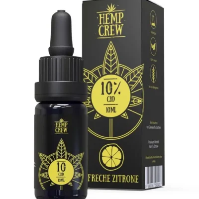 CBD Öl Freche Zitrone (10%) HempCrew