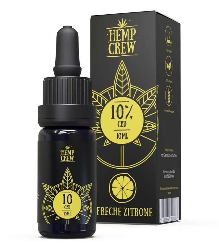 CBD Öl Freche Zitrone (10 ) HempCrew