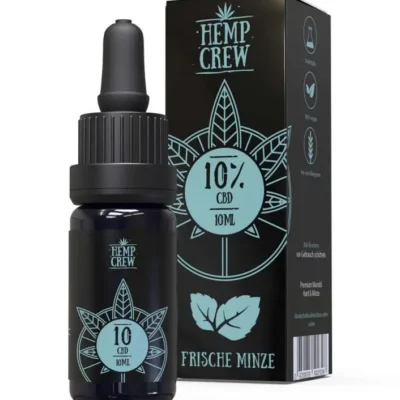 CBD Öl Frische Minze (10%) HempCrew