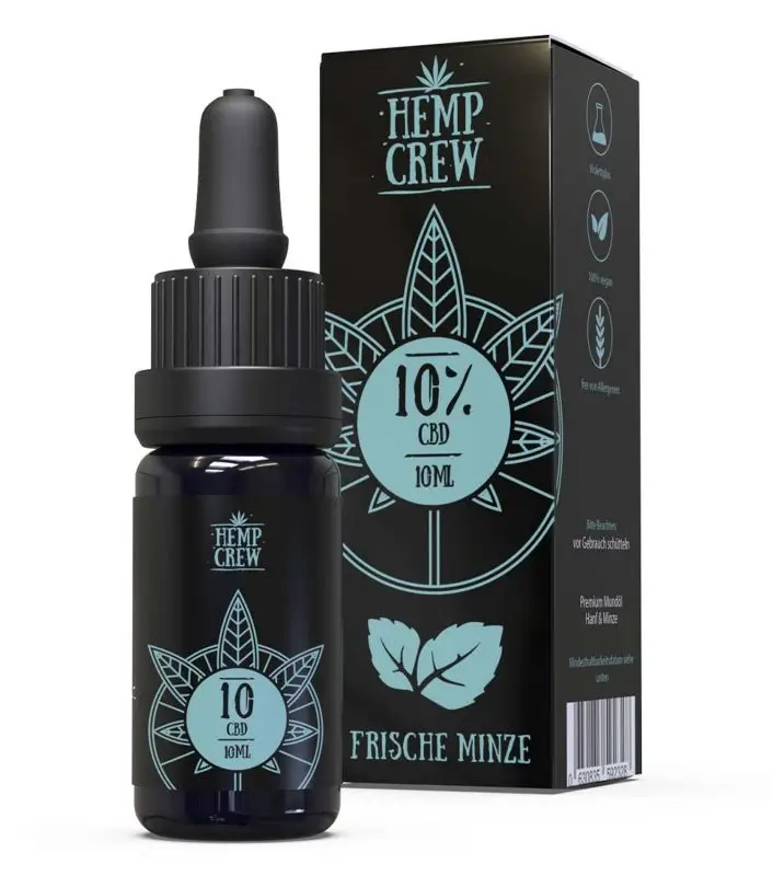 CBD Öl Frische Minze (10 ) HempCrew