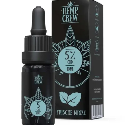 CBD Öl Frische Minze (5%) HempCrew