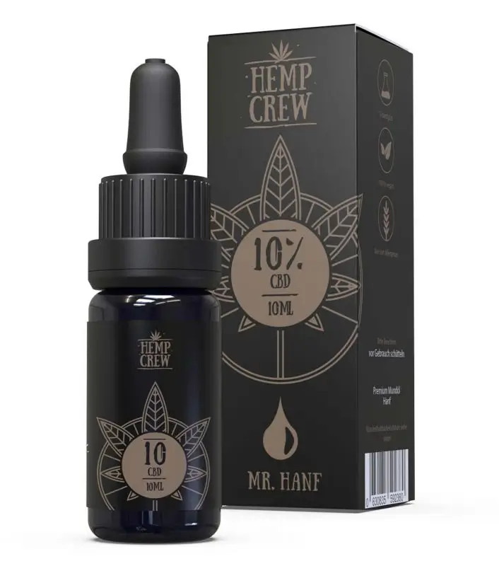 CBD Öl Hanf Natur (10 ) HempCrew