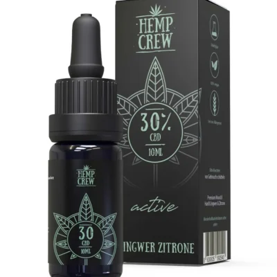 CBD Öl Zitrone Ingwer (30%) HempCrew