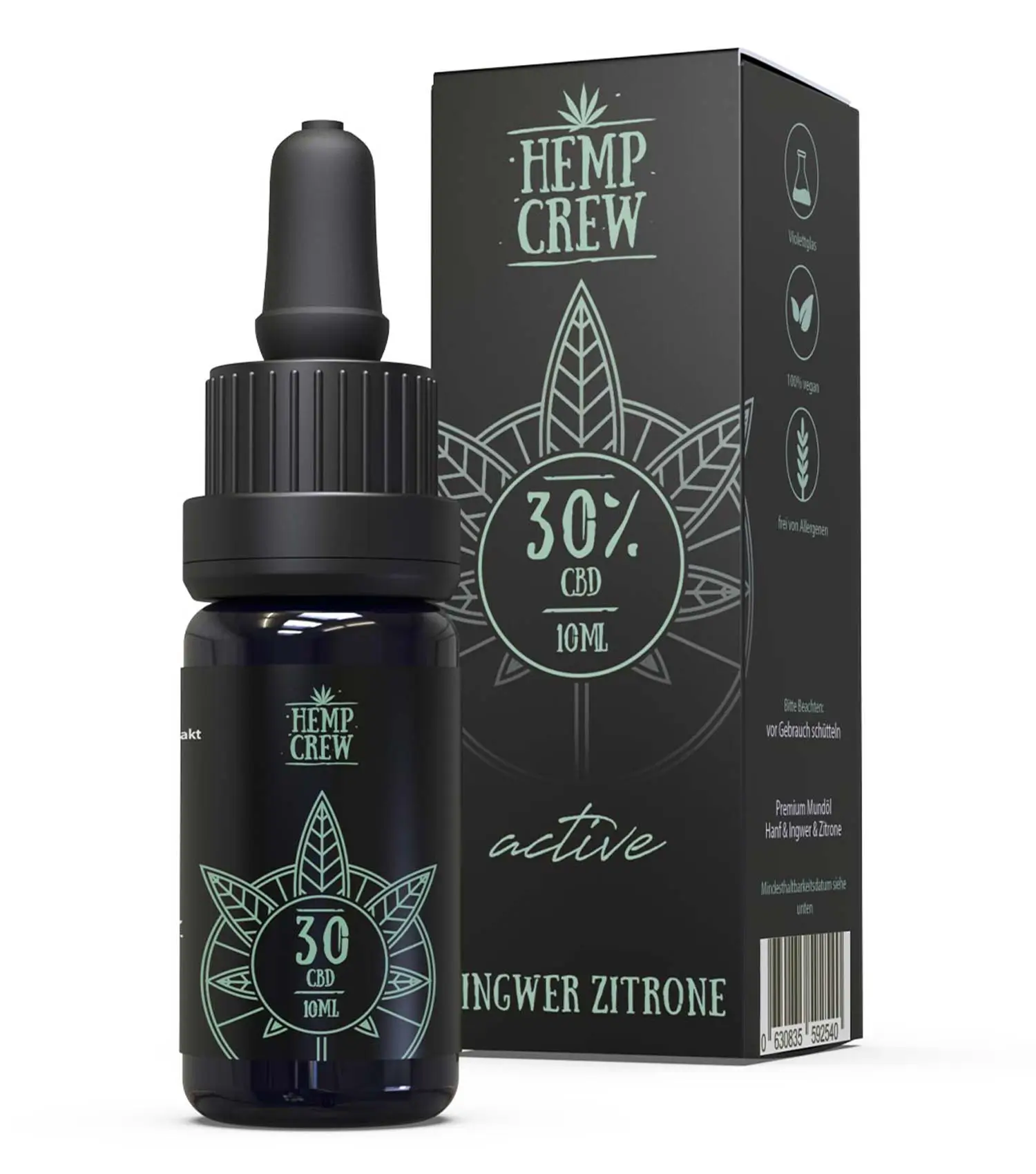 CBD Öl Zitrone Ingwer (30 ) HempCrew