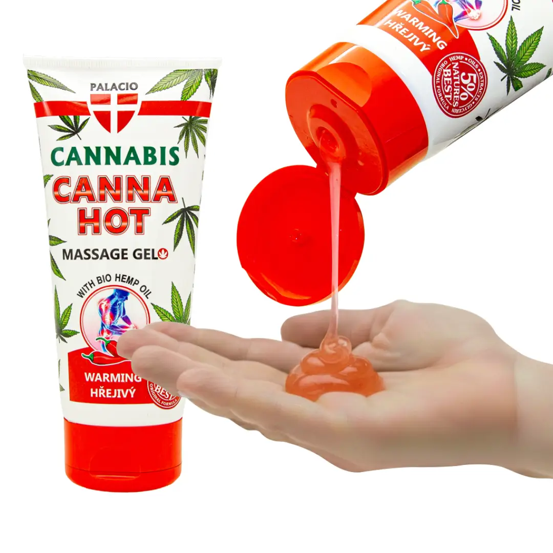 Palacio Cannahot wärmendes Massagegel 200ml Tube 5