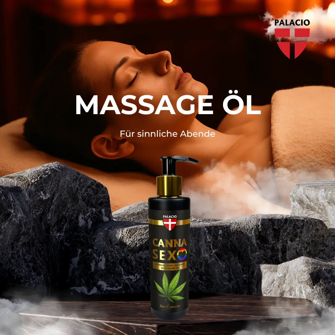 Palacio Cannasex Massage Öl 150ml 2