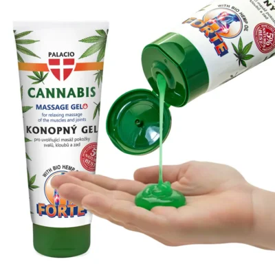 Palacio Hanf Massagegel Bio Öl Forte – 200ml Tube