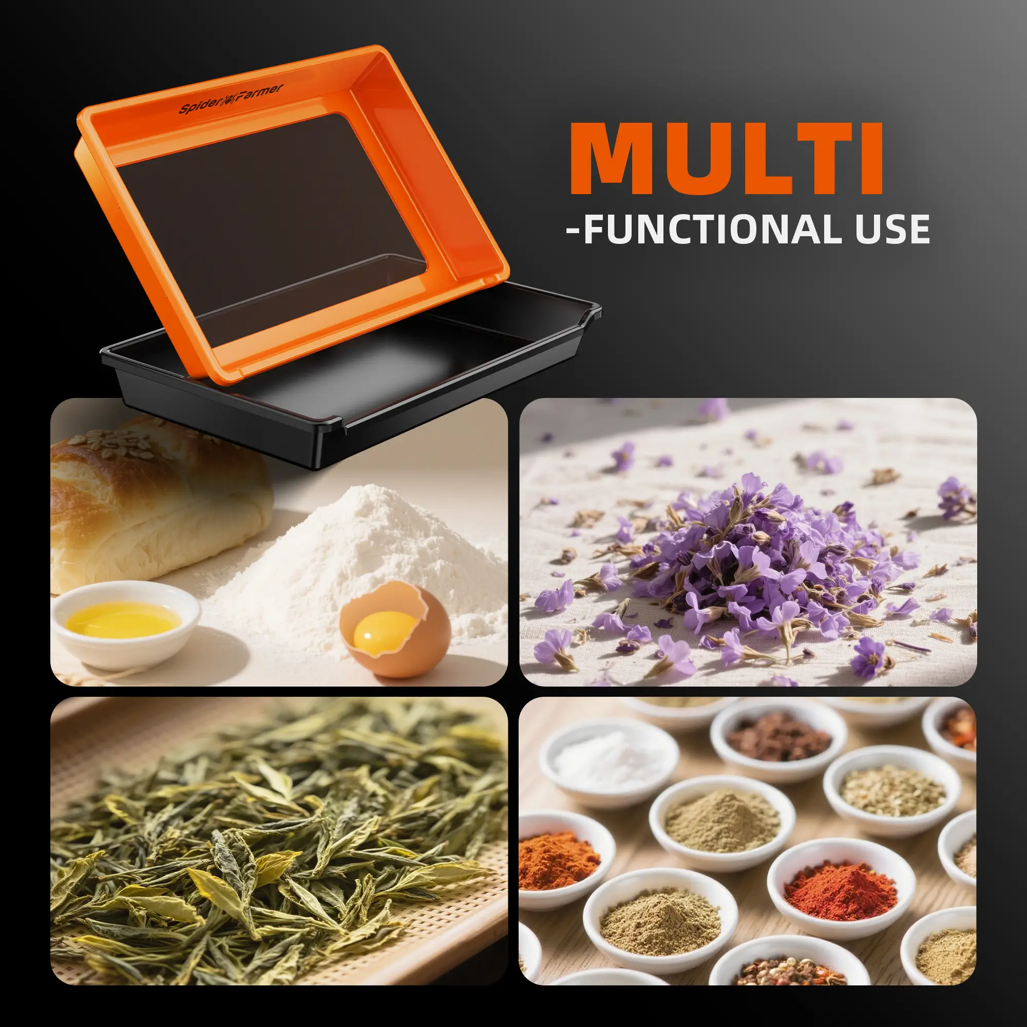 Spider Farmer Trim Tray 2 in 1 150 Micron für Pollen und Kräuter – Bild 9