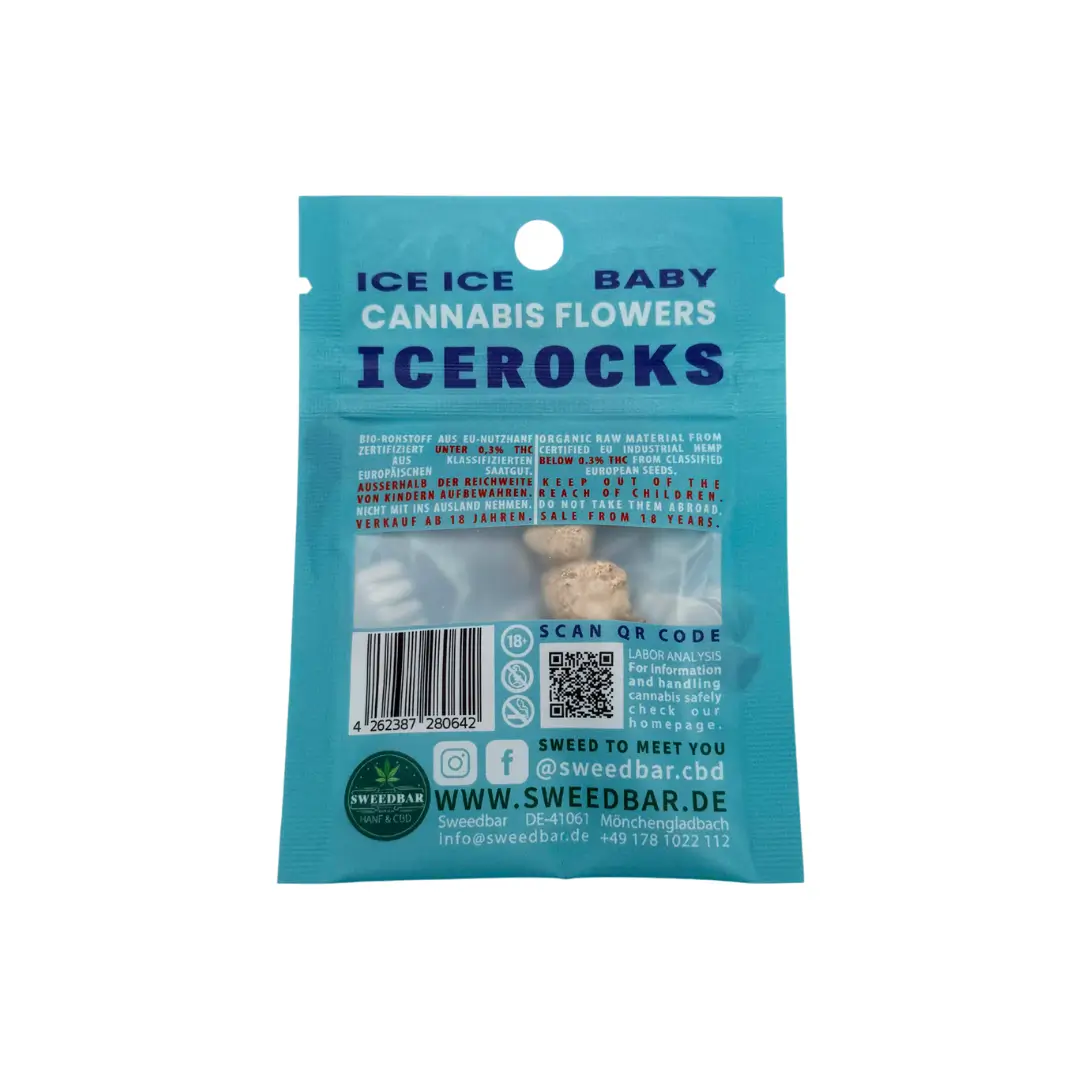 Sweedbar CBD Icerocks 1g hinten