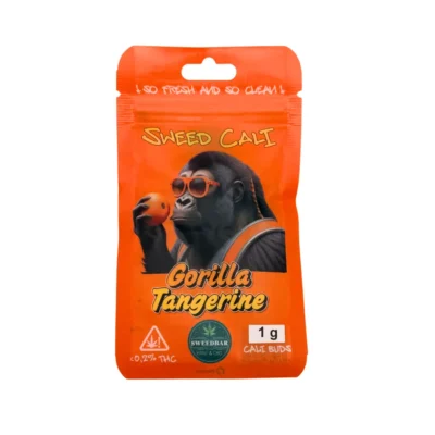 Sweedbar Gorilla Tangerine Cali CBD Blüten