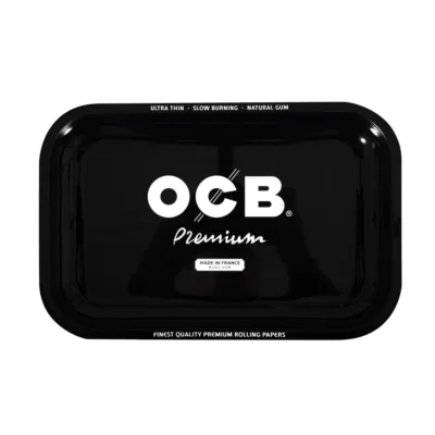 OCB Rolling Tray Premium Schwarz 27,5×17,5cm