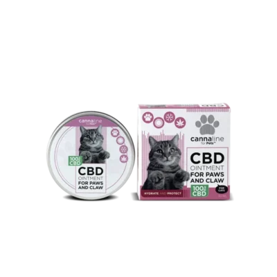Cannaline CBD Salbe für Pfoten und Krallen für Katzen, CBD 100 mg, 30 ml
