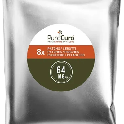 PuroCuro Hanf-CBD-Pflaster, 2048 mg Hanfextrakt, 32 Stk