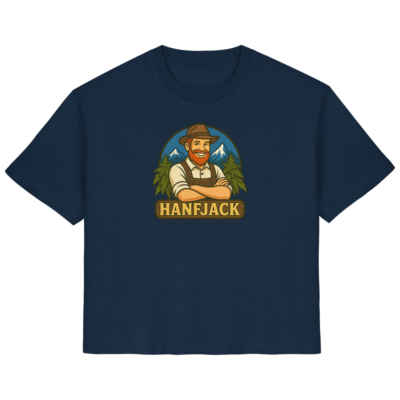 Hanfjack Logo – Ladies Organic Shirt