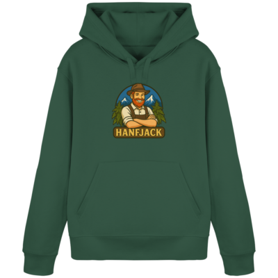 Hanfjack Logo – Organic Basic Hoodie