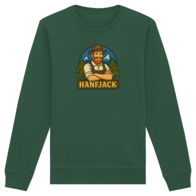 Hanfjack Logo – Organic Basic Unisex Sweatshirt
