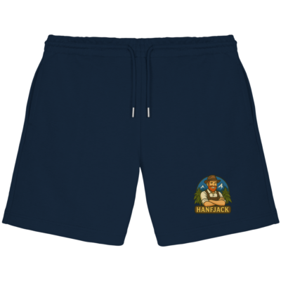 Hanfjack Logo – Organic Jogger Shorts